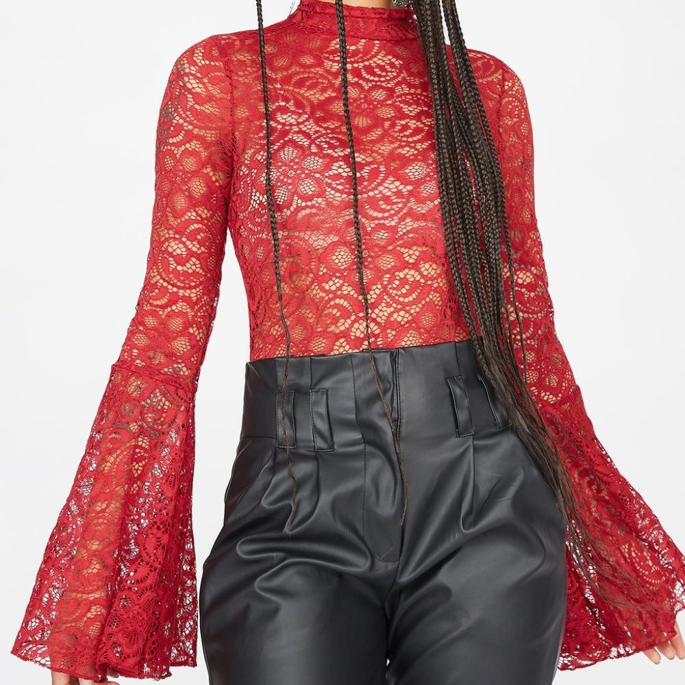 Sexy Women Lace Bodysuits